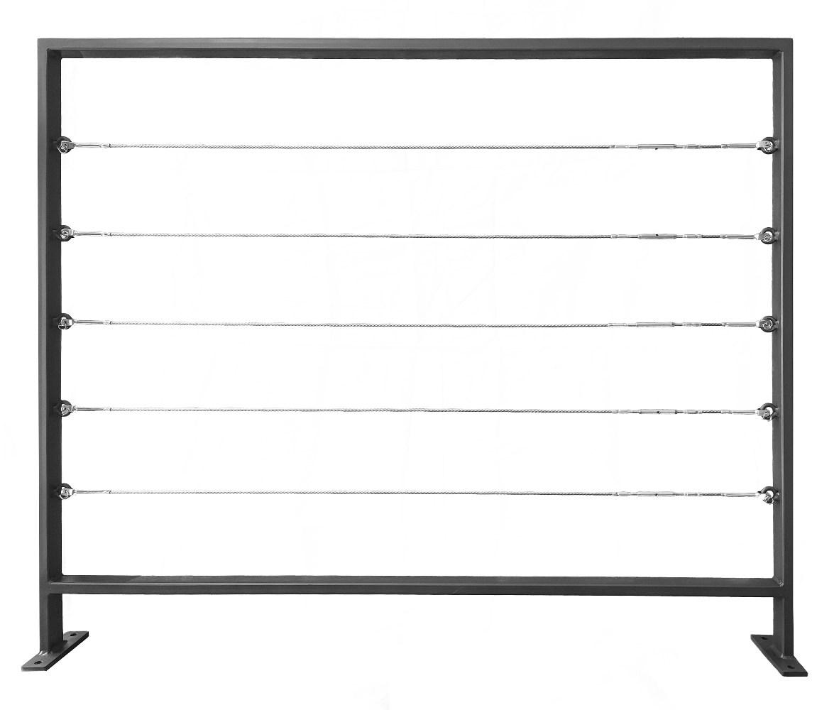 Balcon câble en Inox Ines